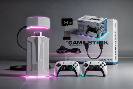 Console de jeux TV 4K 64 Go plus de 20 000 jeux