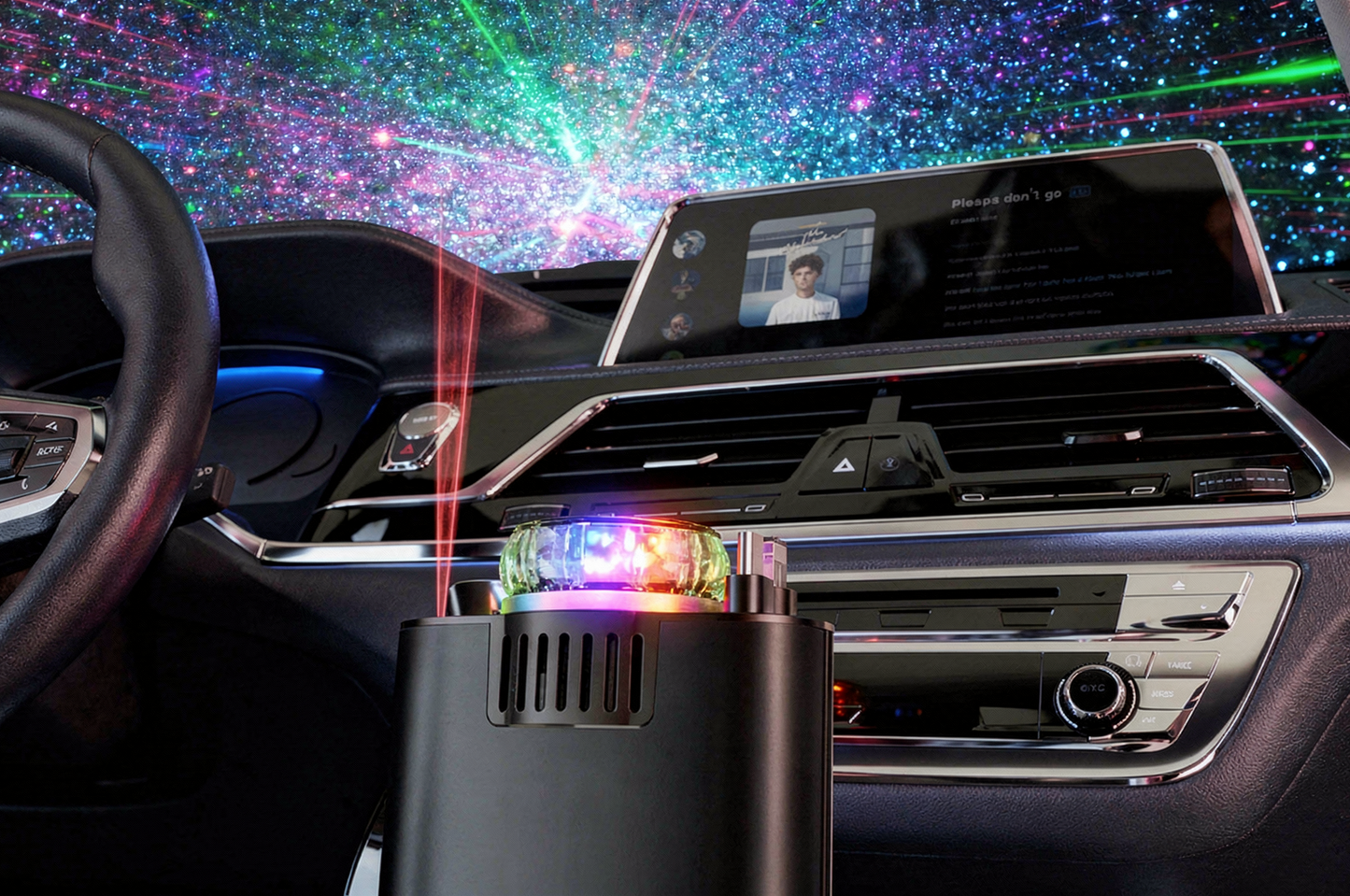 120W Premium Car Charger - Fast, Stylisch, Starry Sky