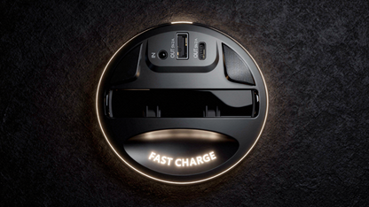 CarCharge Cup - Kabelloses Ladegerät für Samsung und Apple