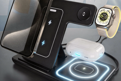 FlexCharge Pro - 3in1 Charging Station with LED Design