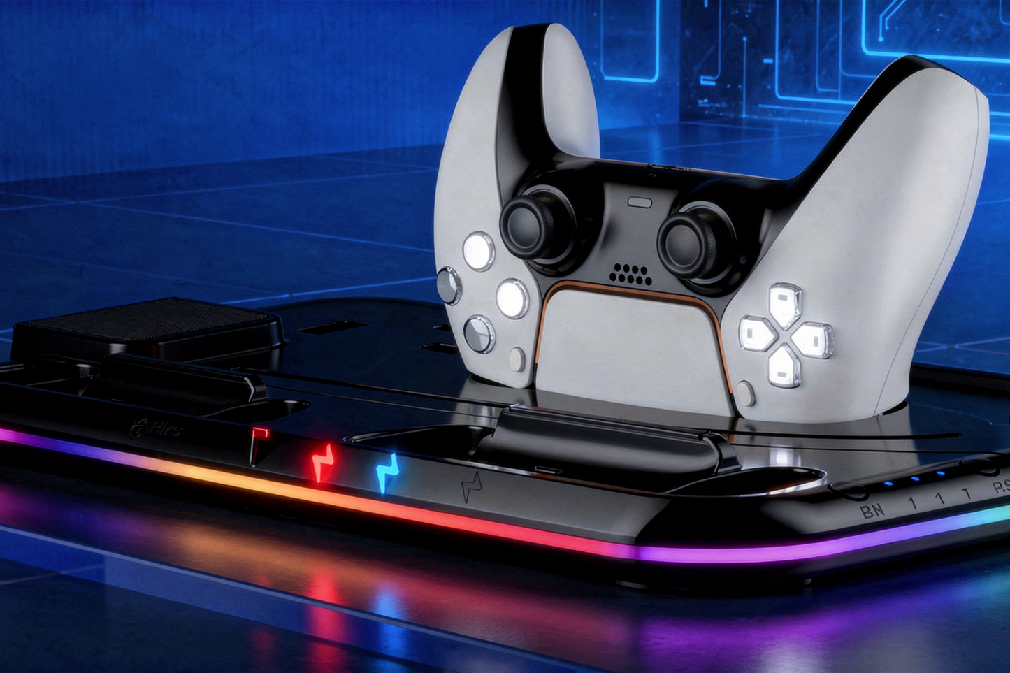 TurboCool PS5 - Dual Controller Ladegerät mit Kühlung